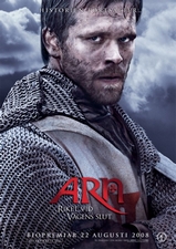 poster film Arn: The Kingdom at Roads End (2008)