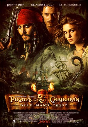 4 pirates of the caribbean Pirates of the Caribbean: Dead Mans Chest (2006) 