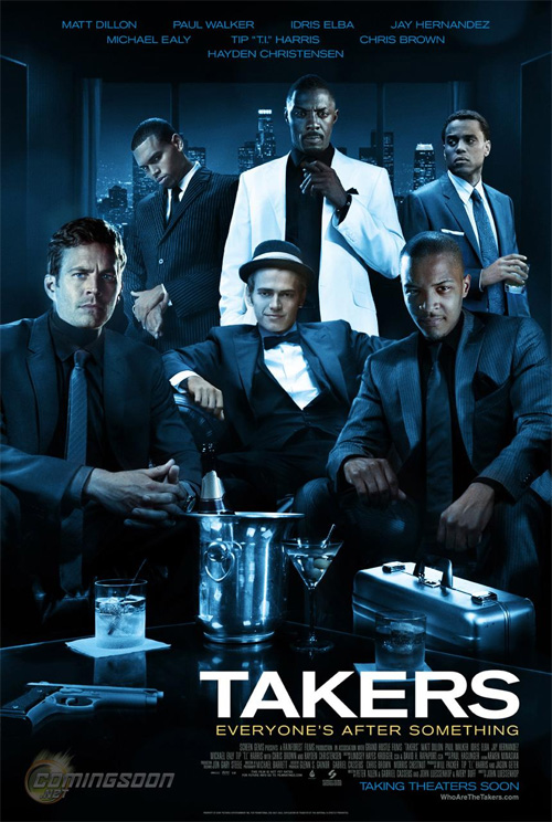 takers blueposter new fullsize [Trailer Tare] Takers Good Boys Turn Bad