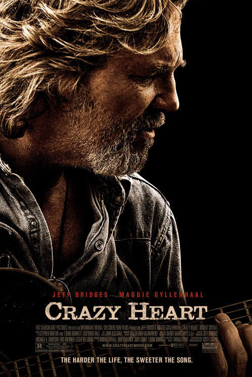 crazy heart officialposter fullsize [poster oficial] Crazy Heart, un film în cursa pentru Oscar