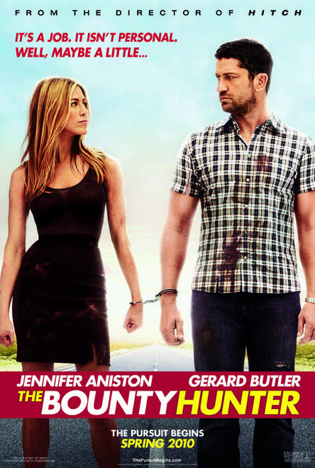 bounty hunter teaser fullsize poster Jennifer Aniston şi Gerard Butler în The Bounty Hunter