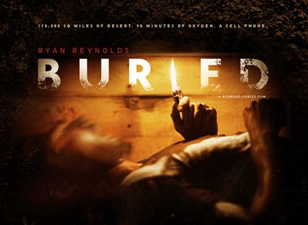 buriedposter Ryan Reynolds îngropat de viu în thrillerul Buried