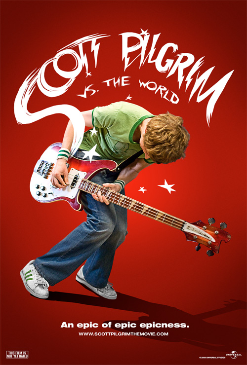 scottpilgrim redposterteaser newfull [Trailer+Poster] Scott Pilgrim vs The World