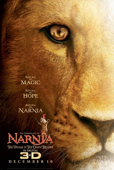 Dawn Treader Poster 480x711 Poster pentru The Chronicles of Narnia: The Voyage of the Dawn Treader 