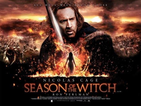 season of the witch poster 459x344 Nicolas Cage intra in Anotimpul vrajitoarei
