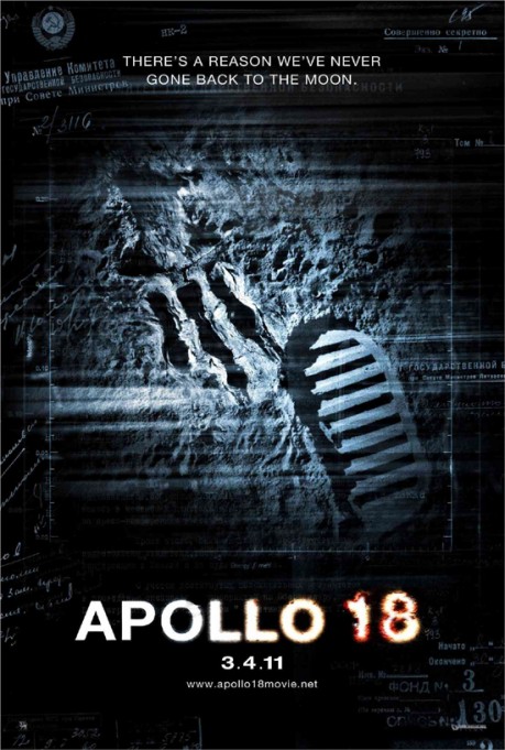 apollo 18 movie poster 459x681 [Trailer + Poster] Apollo 18
