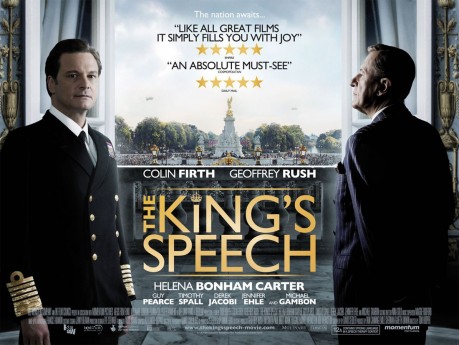 kings speech quad poster 459x345 Castigatorii premiilor BAFTA 2011