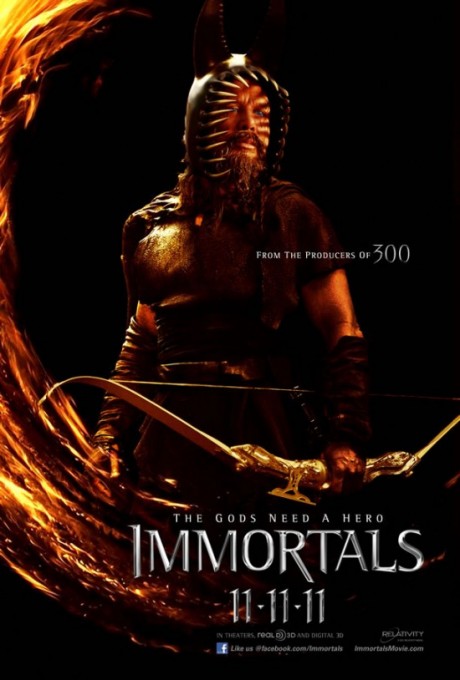 immortals hyperion 550x814 460x680 [Trailer + Postere] Immortals
