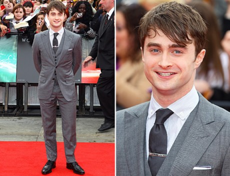 daniel radcliffe harry potter premiere 460x351 Ultimul Harry Potter a avut premiera la Londra