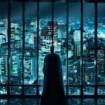 Batman watching over the city