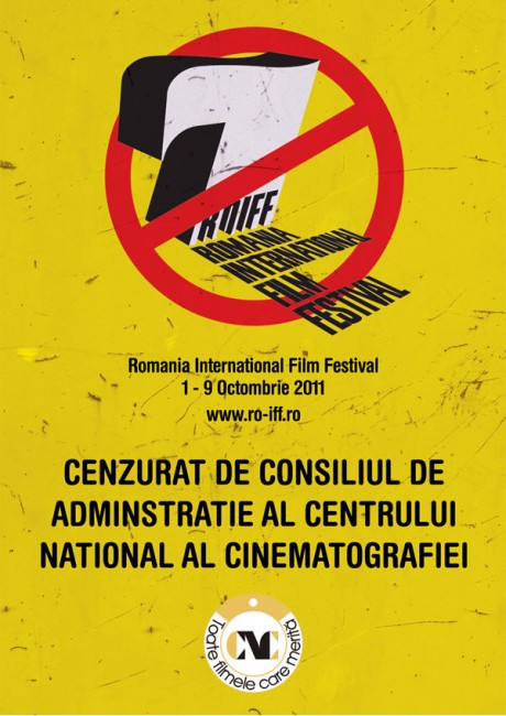 poster roiff cenzurat 460x650 RO IFF: Festival cu Filme la 1 Leu
