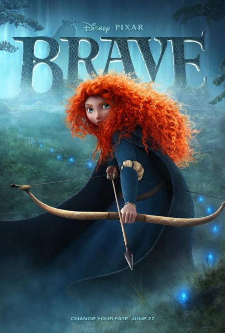 brave pixar poster 460x680 Poster pentru Brave, noua animatie Pixar