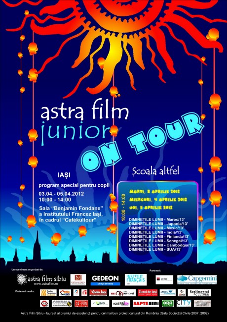 afis Junior ON TOUR IASI 460x650 Astra Film Junior On Tour in aprilie 2012