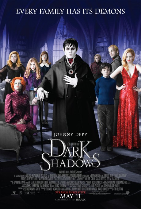 dark shadows poster 460x681 [Trailer] Dark Shadows