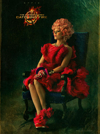 Effie a p Noile postere pentru The Hunger Games: Catching Fire