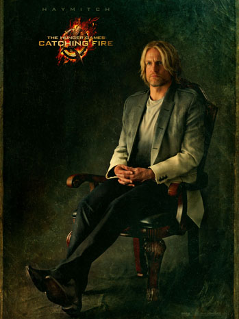 haymitch a p Noile postere pentru The Hunger Games: Catching Fire