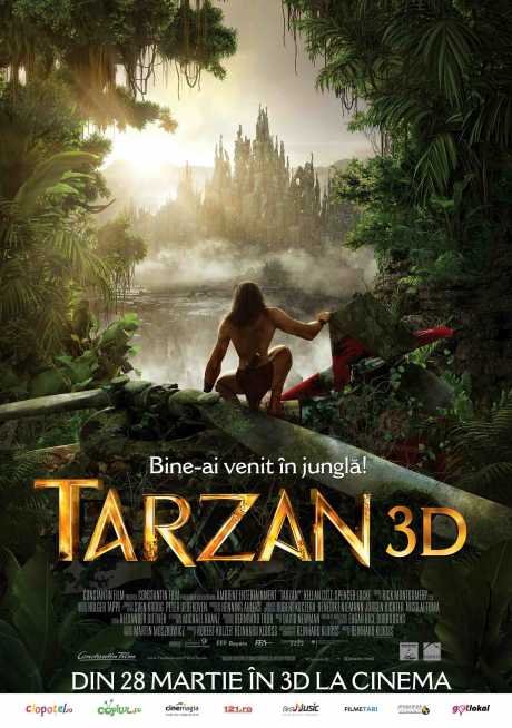 afis Tarzan 460x654 Tarzan 3D din 28 martie in cinematografe