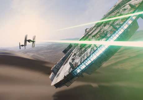 Star Wars 7 The Force Awakens Official Millenium Falcon Photo IMAX 460x322 20 de filme pe care vreau sa le vad in 2015