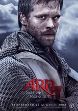 poster film Arn: The Kingdom at Roads End (2008)
