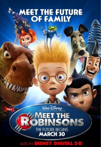 robinsonsoutdoorart1 206x300 Meet the Robinsons (2007) 