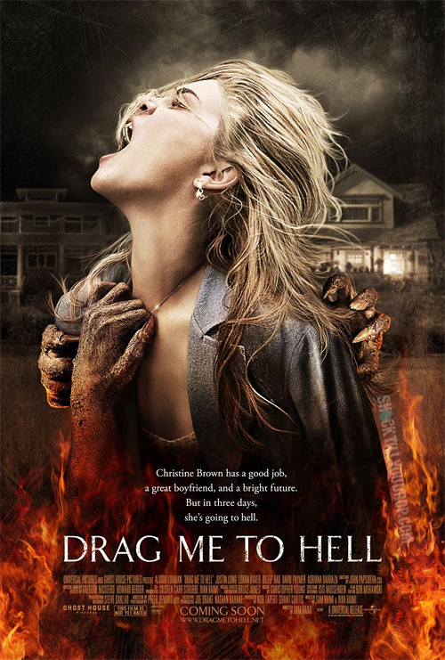 dragmetohell raimi poster fullsize Stirile filmetari 1 aprilie