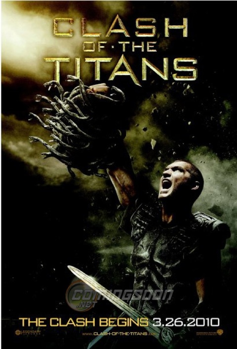 clash of the titans Postere oficiale pentru Clash of the Titans si Sex and the City 2