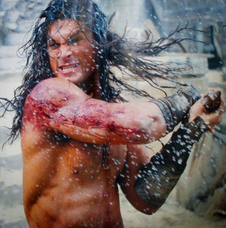 124063283 460x464 Primele imagini din „Conan” cu Jason Momoa