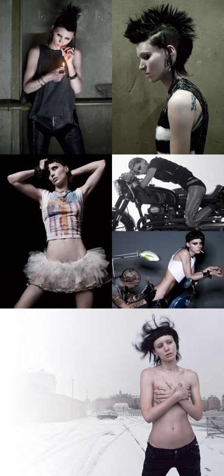 moredragontattoo 460x977 Primele fotografii cu Rooney Mara pentru The Girl with the Dragon Tattoo