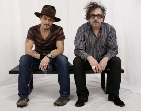johnny depp and tim burton kevork d 460x361 Un nou proiect marca Tim Burton
