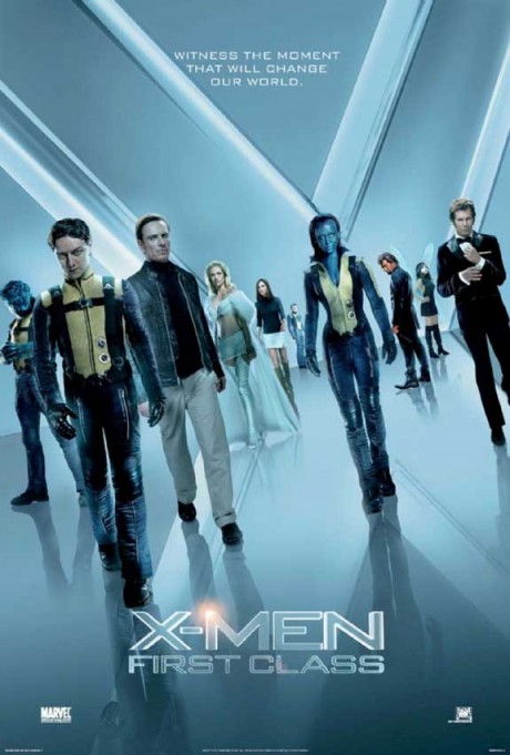 x men first class poster 460x681 [Trailer + Poster] X Men: First Class