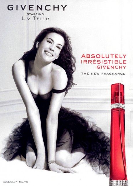 Liv Tyler Givenchy Scent 460x642 Liv Tyler: Imaginea Givenchy