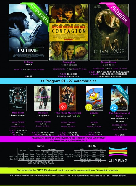 macheta presa 21 27 oct 460x628 Hai la film in Brasov!