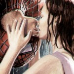 spiderman kiss aceo