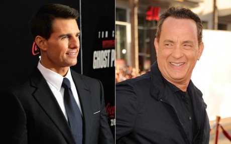hanks e cruise 460x287 Cine prezinta premiile Oscar 2012?