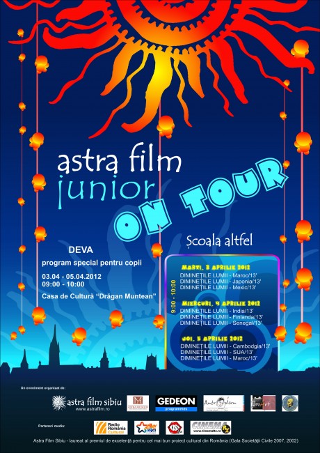 Astra Film Junior On Tour in aprilie 2012 afis Junior ON TOUR DEVA 460x650 Astra Film Junior On Tour in aprilie 2012