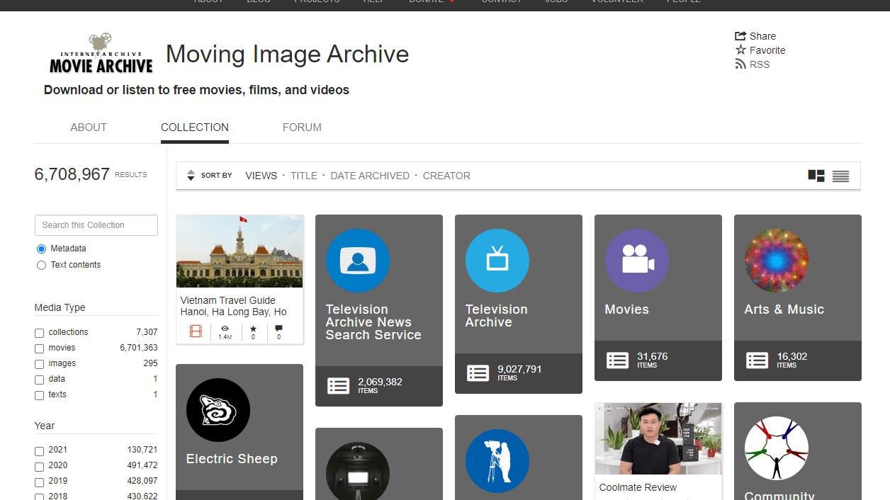 Internet Movie Archive