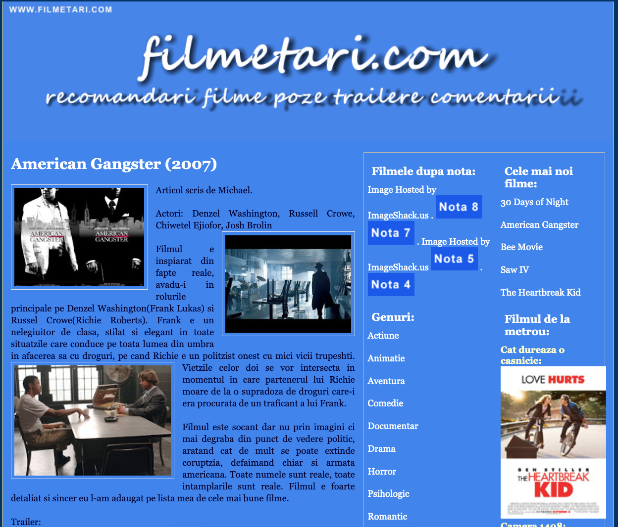 captura filmetari.com Noiembrie 2007